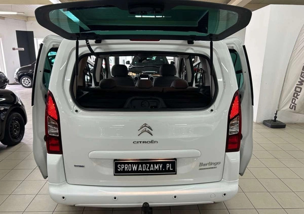 Citroen Berlingo cena 41900 przebieg: 178362, rok produkcji 2016 z Wolsztyn małe 781